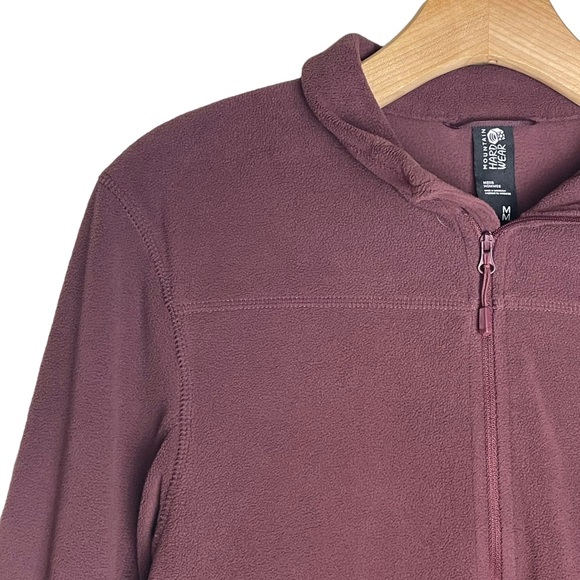 Mountain Hardwear Mens Microchill 2.0 Maroon 1/2 Zip Fleece Sweater Sz Medium - Picture 7 of 15